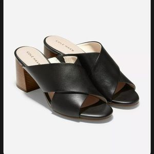 Cole Haan Dakota Criss Cross Mule Sandals